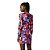 Vestido Lança Perfume Curto Laranja Feminino - Imagem 2