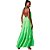 Vestido Longo Lança Perfume Verde Feminino - Imagem 2