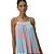 Vestido Estampado Lança Perfume V23 Azul Feminino - Imagem 3