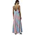 Vestido Estampado Lança Perfume V23 Azul Feminino - Imagem 2
