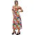 Vestido Myft Estampado Mid Cut Off V23 Rosa Feminino - Imagem 1