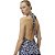 Vestido Lança Perfume Estampado V23 Marinho Feminino - Imagem 4