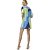 Vestido Curto Lança Perfume Estampado V23 Verde Feminino - Imagem 2