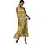 Vestido Midi Lança Perfume Estampado V23 Laranja Feminino - Imagem 1