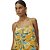 Vestido Midi Lança Perfume Estampado V23 Laranja Feminino - Imagem 5