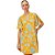Vestido Lança Perfume Decote Costas V23 Laranja Feminino - Imagem 1