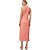 Vestido Longo Lança Perfume Estampado V23 Rosa Feminino - Imagem 2