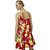 Vestido Curto Lança Perfume Estampado V23 Vermelho Feminino - Imagem 2