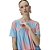 Vestido Curto Lança Perfume Estampado V23 Azul Feminino - Imagem 3