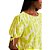 Vestido Curto Lança Perfume Estampado AV23 Verde Feminino - Imagem 3