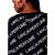 Vestido Lança Perfume Tricot Preto Feminino - Imagem 4