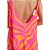 Vestido Myft Longo Estampado AV23 Rosa Feminino - Imagem 4