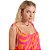 Vestido Myft Longo Estampado AV23 Rosa Feminino - Imagem 3