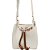 Bolsa Bucket Lança Perfume Alça Trançada Off White Feminino - Imagem 1