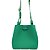 Bolsa Bucket Lança Perfume Injetada Alça Trançada Verde Feminino - Imagem 3