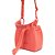 Bolsa Bucket Lança Perfume Injetada Alça Trançada Laranja Feminino - Imagem 2