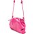Bolsa Clutch Lança Perfume Couro Rosa Feminino - Imagem 3
