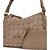 Bolsa Baguete Lança Perfume Monograma Card Bege Feminino - Imagem 4