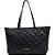 Bolsa Shopping Lança Perfume Metelasse Captone Preto Feminino - Imagem 1