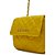 Bolsa Pochete Lança Perfume Matelasse Captone Amarelo Feminino - Imagem 4