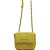 Bolsa Pochete Lança Perfume Matelasse Captone Amarelo Feminino - Imagem 1