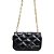 Bolsa Lança Perfume Schoulder Corrente Preto Feminino - Imagem 1