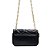 Bolsa Lança Perfume Schoulder Corrente Preto Feminino - Imagem 2