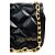 Bolsa Lança Perfume Schoulder Corrente Preto Feminino - Imagem 4