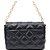Bolsa Lança Perfume Shoulder Matelassê V23 Preto Feminino - Imagem 2