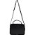 Bolsa Crossbody Lança Perfume Alça Gorgurão Preto Feminino - Imagem 2