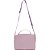 Bolsa Crossbody Lança Perfume Alça Gorgurão Lilás Feminino - Imagem 2