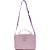 Bolsa Crossbody Lança Perfume Alça Gorgurão Lilás Feminino - Imagem 1
