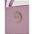 Bolsa Crossbody Lança Perfume Alça Gorgurão Lilás Feminino - Imagem 4