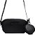 Bolsa Crossbody Lança Perfume Injetada e Niqueleira Preto Feminino - Imagem 1