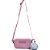 Bolsa Crossbody Lança Perfume Injetada e Niqueleira Rosa Feminino - Imagem 1