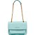 Bolsa Schoulder Couro Lança Perfume Matelasse Verde Água Feminino - Imagem 1