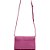 Bolsa Shoulder Lança Perfume Rebite Rosa Feminino - Imagem 2