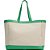 Bolsa Shopping Lança Perfume Lona Off White Feminino - Imagem 2