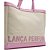 Bolsa Shopping Lança Perfume Lona Off White Feminino - Imagem 4