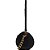 Bolsa Bowling Bag Couro Lança Perfume Alça Corrente Preto Feminino - Imagem 3