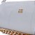 Bolsa Lança Perfume Bowling Bag Couro Branco Feminino - Imagem 4