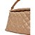Bolsa Shoulder Lança Perfume Metelasse Bege Feminino - Imagem 4