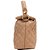 Bolsa Shoulder Lança Perfume Metelasse Bege Feminino - Imagem 3