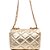 Bolsa Shoulder Lança Perfume Matelasse Corrente Dourado Feminino - Imagem 3