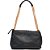 Bolsa Shoulder Lança Perfume Couro Puffy Preto Feminino - Imagem 1