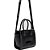 Bolsa Lança Perfume Tote Monocromatica Preto Feminino - Imagem 1