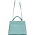 Bolsa Tote Couro Lança Perfume Matelasse Verde Água Feminino - Imagem 2
