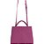 Bolsa Tote Couro Lança Perfume Matelasse Rosa Feminino - Imagem 2