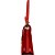 Bolsa Satchel Bag Couro Lança Perfume Fecho Redondo Laranja Feminino - Imagem 3