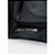 Bolsa Tote Lança Perfume Couro com Pregas Preto Feminino - Imagem 4